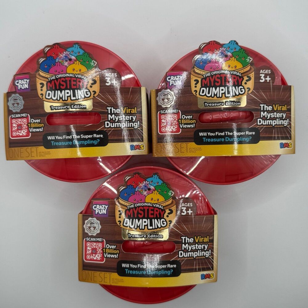 [3 PC] RMS - The Original Mystery Dumpling: Treasure Edition *Brand New*